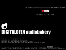 Tablet Screenshot of digitalofen.com